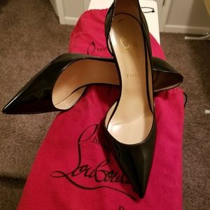 Christian Louboutin Iriza Half-d'Orsay 100mm Red S